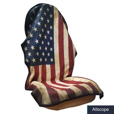 Car Seat Towel Protector Waterproof American Flag Pattern Universal Fit Car Seat Towel Protector Waterproof American Flag Pattern Universal Fit