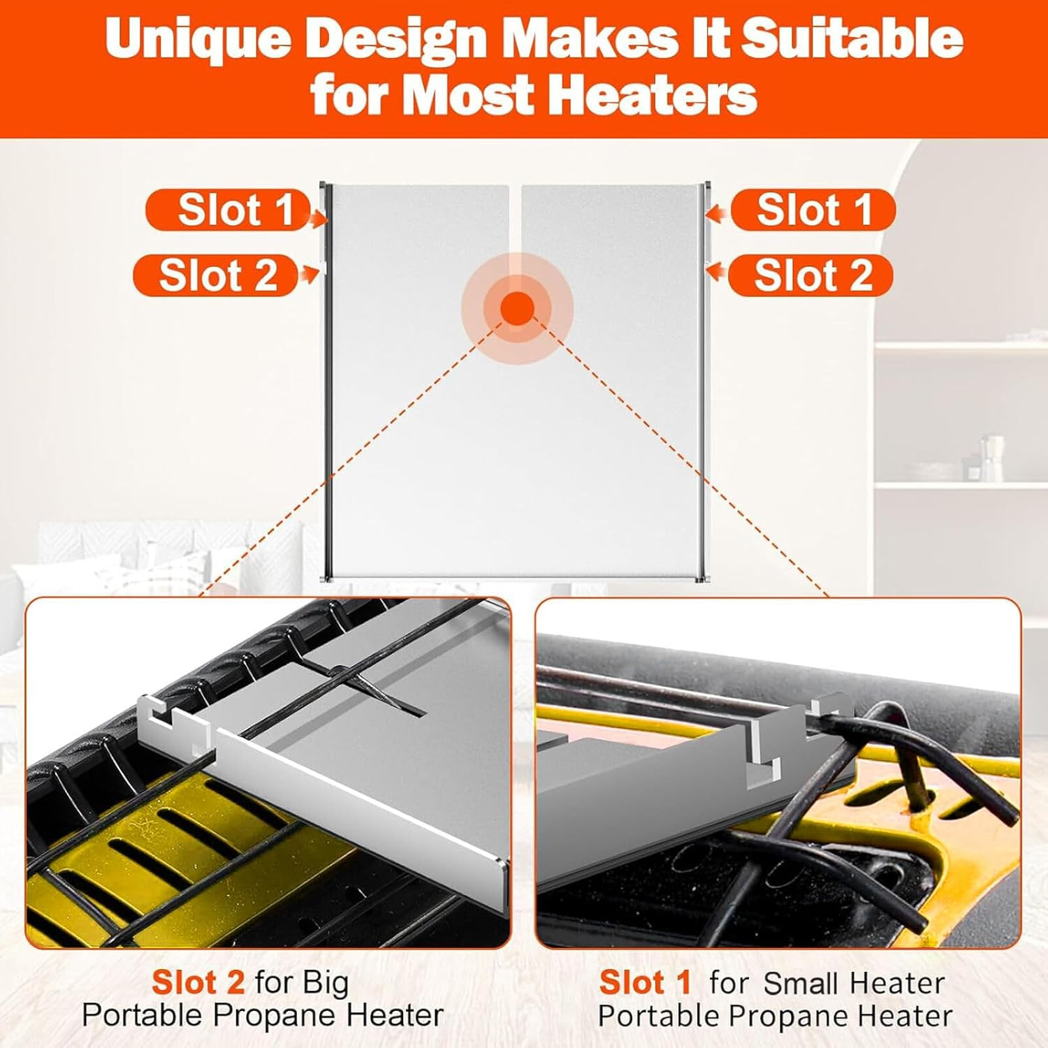Wood Stove Fan for Propane Heater, Heat Powered Fireplace Fan Thermoelectric The