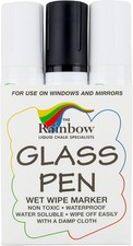 Glass Pen Window Marker: Liquid Chalk Pens for Glass, Whiteboard Markers with
