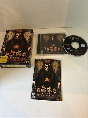 Diablo 2 II - PC Game Lord Of Destruction Expansion Set Blizzard COMPLETE