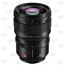 Panasonic Lumix S PRO 50mm F1.4 L-Mount Lens for S5 II S9 S1H R SL2-S SL-3S FP