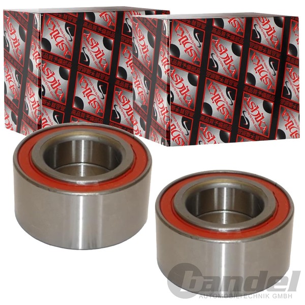 2X Ashika RADLAGER-SATZ Vorne Hinten Passend FÜR Honda Civic CRX HR-V Integra-image