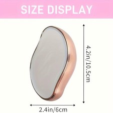 Nano Glass Hair Eraser Painless Hair Removal Tool for Legs Arms Back Smooth Skin