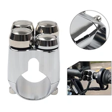 For Harley Bobber Motorcycle 1" Handlebar Horn Turn Signal Light Control Switch