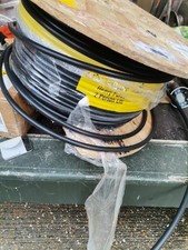 Prysmian SWA 3 CORE 1.5MM CABLE. 100M. BLACK.