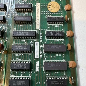 vintage Sega arcade game printed circuit board (PCB Choplifter Untested