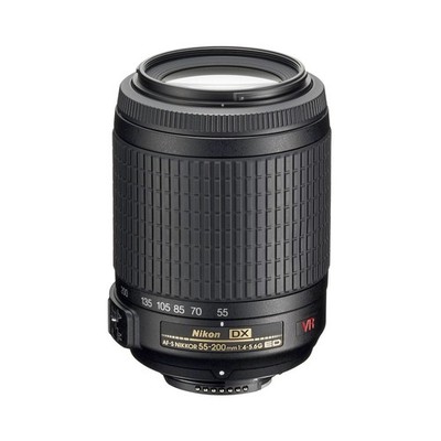 Nikon AF-S DX VR Nikkor 55-200mm 1:4-5,6 G ED *TOP* Nikon L1A & HB-37 & OVP