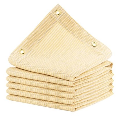 xihakey 90% Sun Shade Cloth, 8X15 FT Pergola Shade Cover, Reinforced Grommets...