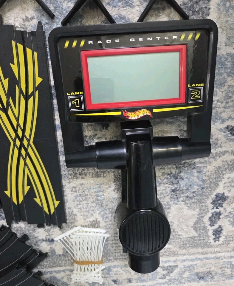 NASCAR Tech Race Challenge Hot Wheels TYCO NO CARS Juego de carreras incompleto COMO ESTÁ Foto 4 de 4