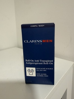 Clarins Men Antiperspirant Deodorant Roll-On 50ml / 1.7 oz   Brand new