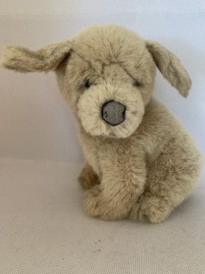 Vintage Applause Golden Retreiver Welpe Hund weiches Plüschtier 10 Zoll 1985 Avanti 