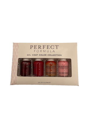 Perfect Formula 4 pc Gel Coat Color Collection (.27 oz /. 8 ml each) 343,851 