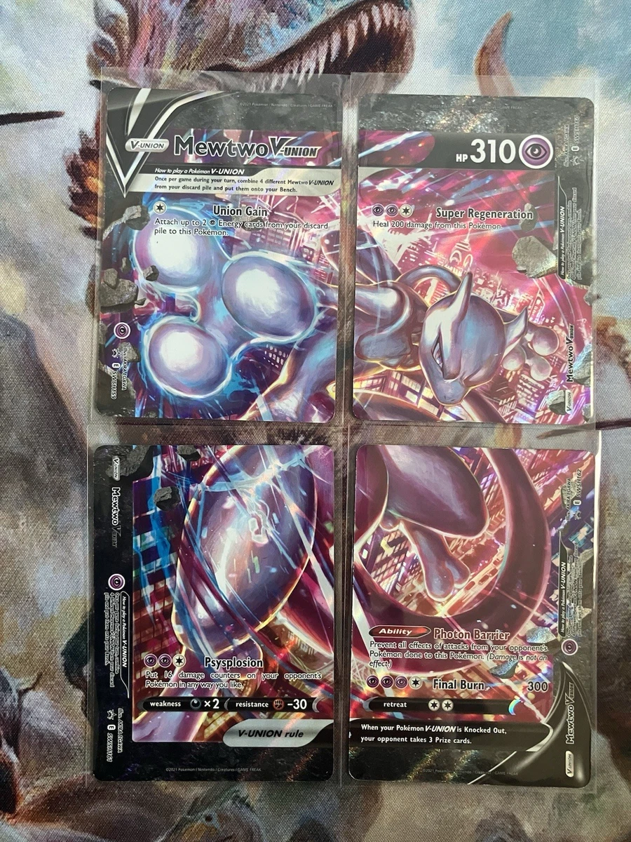 Mewtwo V-Union Pokémon TCG Cards for sale | eBay