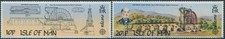 Isle of Man 1983 SG249-250 Europa great laxey wheel set MNH