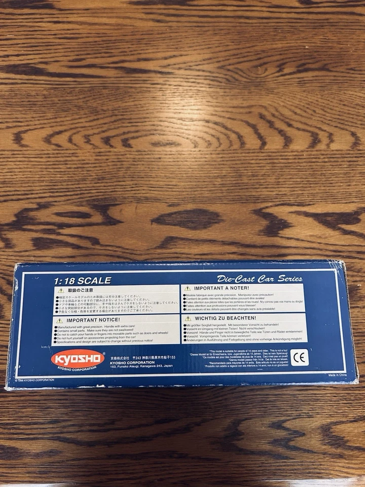 kyosho 1/18 MGB Roadster Rojo Nuevo en caja Foto 3 de 3