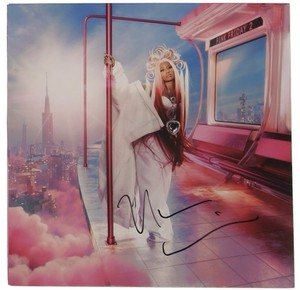 Carte D'art Signée Nicki Minaj Pink Friday 2 Encadrée - Authentifiée JSA, Originale