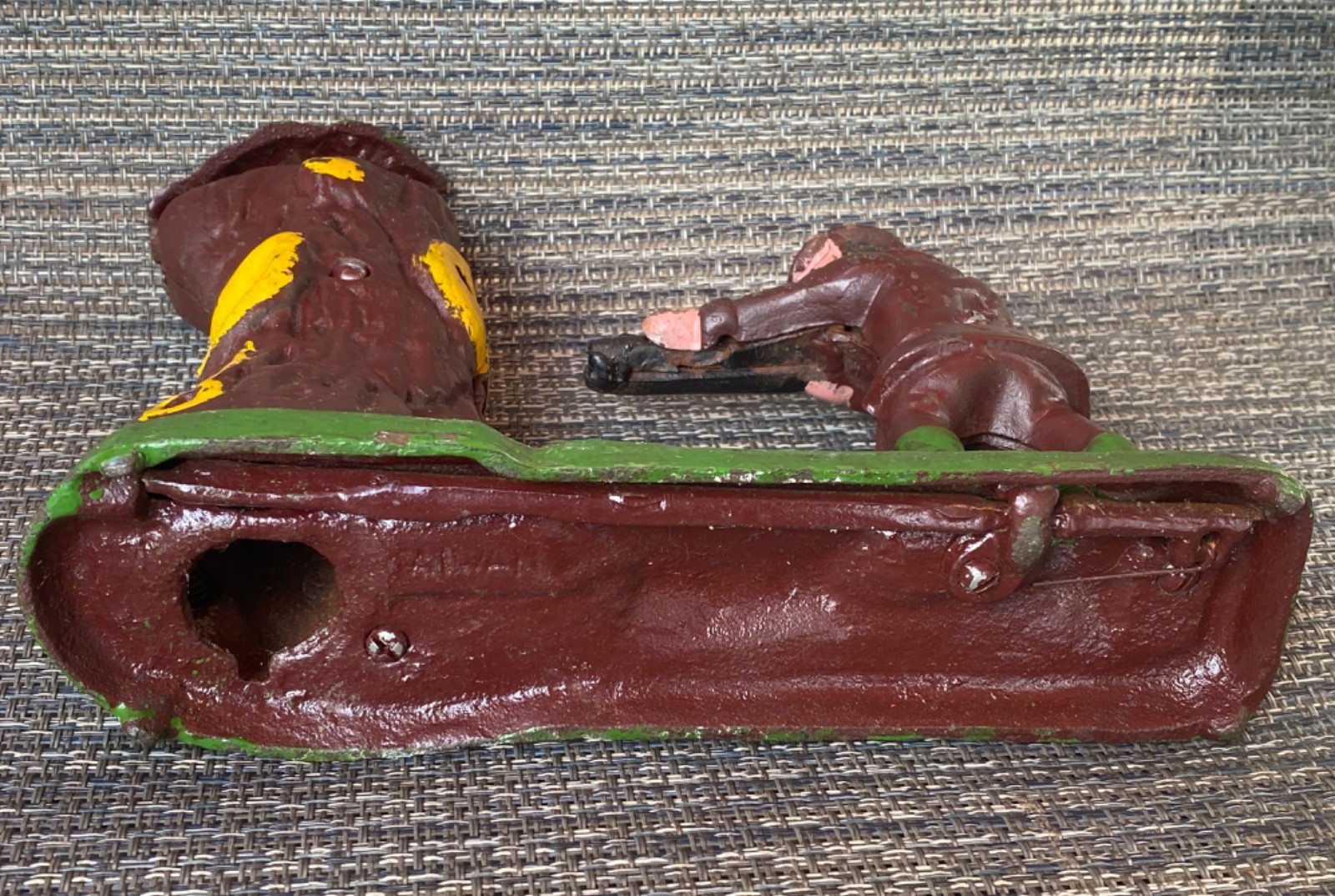 Teddy and The Bear Mechanical Bank  Vintage Reproduction By Price Products