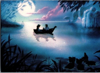1991 Pro Set The Little Mermaid #63 Time is passing, and although Eric is enchan