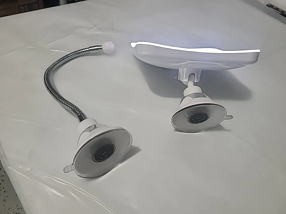 Fancii 10X Magnifying Lighted Makeup Mirror - Daylight LED Vanity Mirror NO BOX) - Image 4 of 4