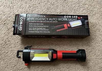 SECUREBRITE COB-LED EMERGENCY AUTO WORK LIGHT