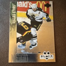 Upper Deck 1996-97 Black Diamond Mike Modano #99 Dallas Stars NHL Hockey Card
