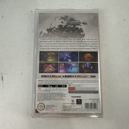 Darksiders Genesis Nintendo Switch Brand New Sealed + Protector - Picture 2 of 6