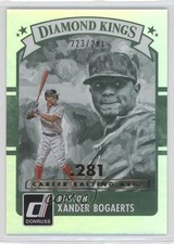 2016 Panini Donruss Diamond Kings Stat Line Career /281 Xander Bogaerts #4 0f8