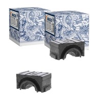 2X Vaico Stabilager Gummilager Stabi Vorne Beidseitig Passend FüR Opel Astra