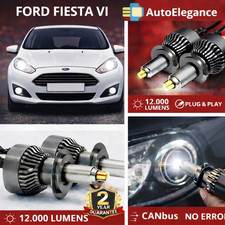 🔥KIT LED PER FORD FIESTA VI  ANABAGLIANTI H7 CANBUS Bianco 6500K 360 gradi🔥