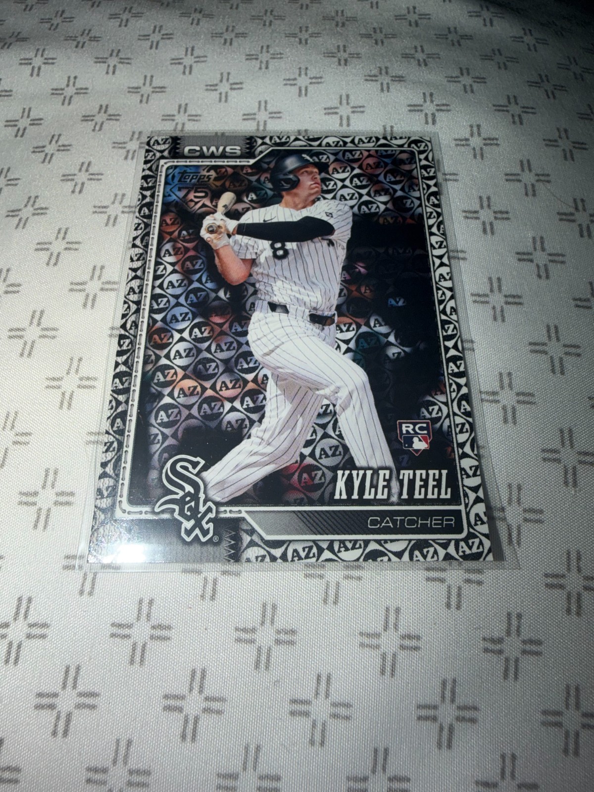 2026 Topps Series 1 Spring Training Parallel #201 KYLE TEEL RC White Sox