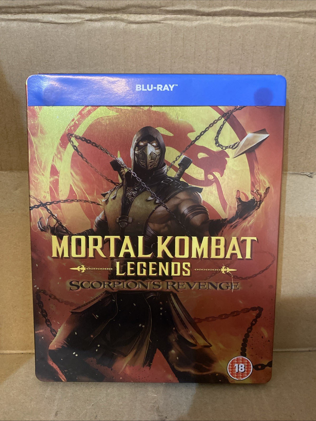 MORTAL KOMBAT LEGENDS: SCORPION'S REVENGE -  STEELBOOK - BLURAY
