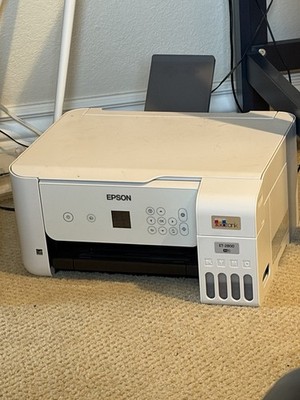 Epson ECOTANK ET-2800 WiFi Color Printer  Copier Wireless Scanner White