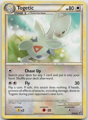 Togetic Uncommon Undaunted 39/90 NM Atsuko Nishida