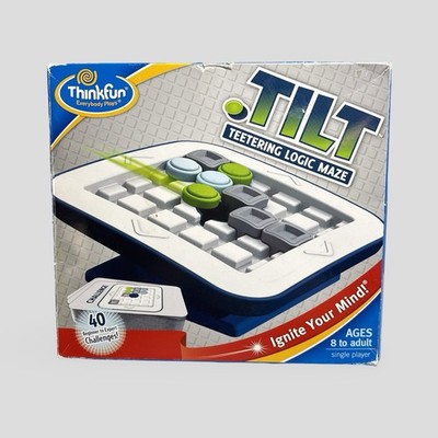 Thinkfun Tilt Teetering Logic Maze Game 2010 Complete