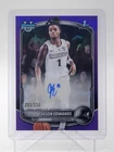 JASON EDWARDS 2025-26 BOWMAN CHROME U PURPLE 1ST ROOKIE AUTO /250 Q6633