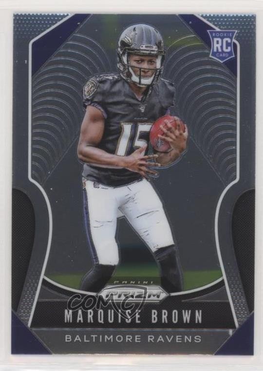 2019 Panini Prizm Rookies Marquise Brown #341 0mb9