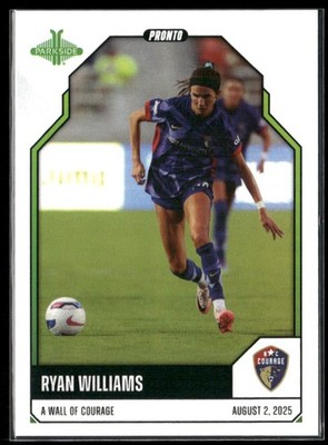 2025 Parkside NWSL Pronto #97 Ryan Williams /290
