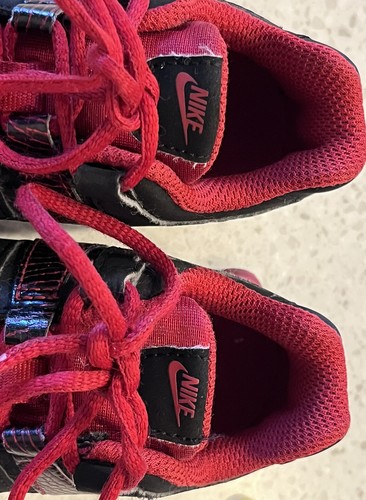 Nike Shox Red Black Toddler 2015 Kids Shoes Size 6C - Picture 7 of 9