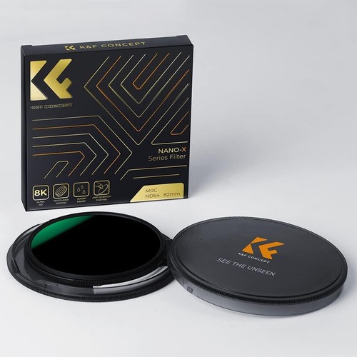 K&F Concept ND64 6-Stop Fixed Neutral Density Nano-X Series Camera Lens Filter - Picture 24 of 80