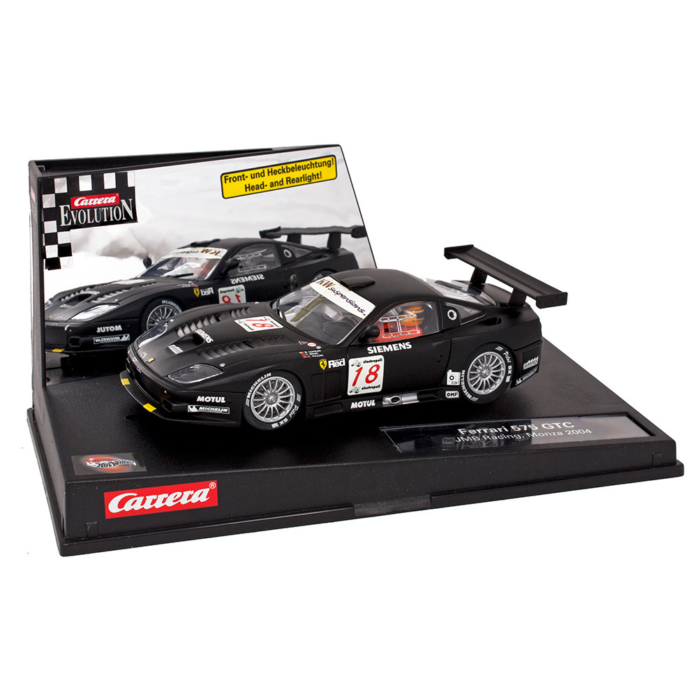 Carrera Evolution Slot Cars 1 32 2004 Ferrari 575 GTC Monza Khan Longin Pill Carrera Evolution Slot Cars 1 32 2004 Ferrari 575 GTC Monza Khan Longin Pill