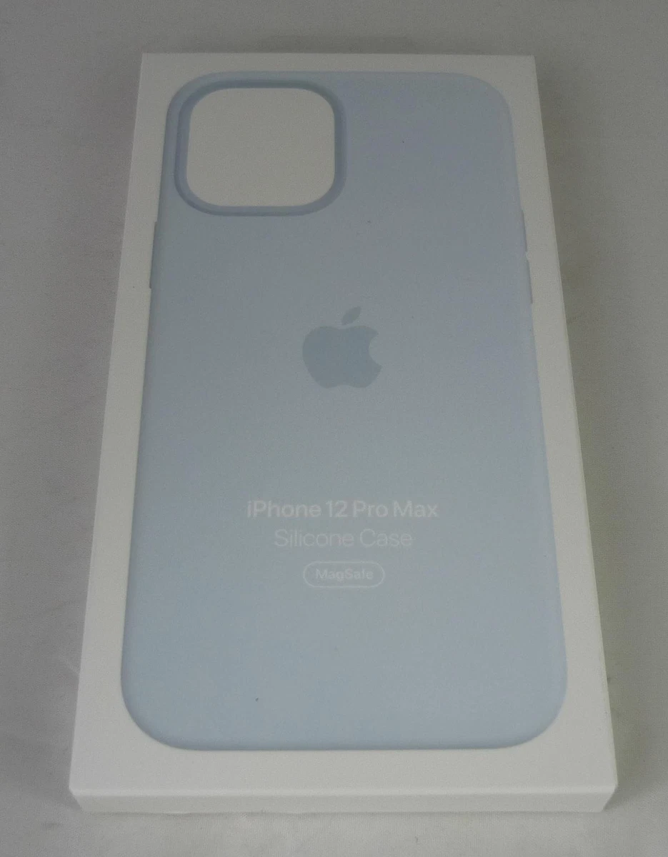 iPhone 12 Pro Max Silicone Case with MagSafe - Cloud Blue - Business -  Apple (AE)