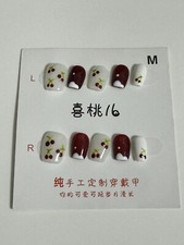 Handmade press on nails Size M