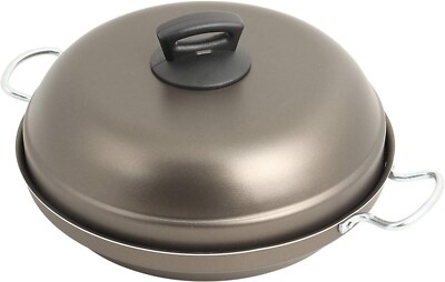 Camping Backofen | 4 TLG | fettfreies Kochen | 32cm