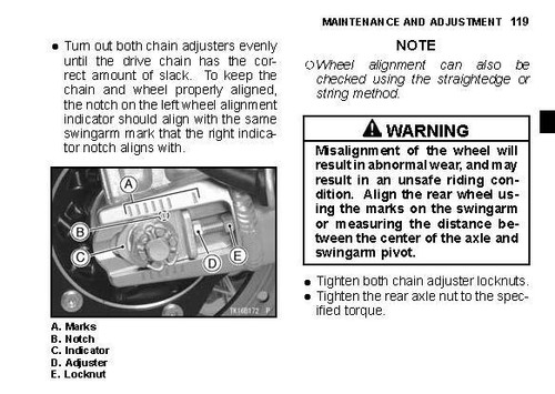 Libro manual del propietario Kawasaki 2016 KLR650. - Imagen 12 de 12