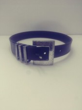 Jenny and The Boys Brown Geniune Leather Belt with Western Themed Buckle 34"
