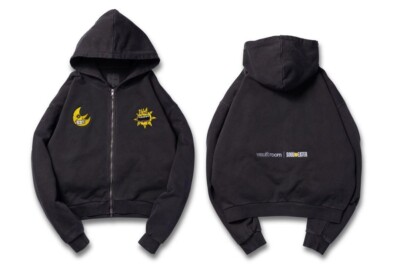 SOUL EATER vaultroom MOON & SUN DYED ZIP Hoodie L size NEW
