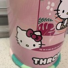 New Wild Hello Kitty Tropical Print 46 x 60 Plush Throw Blanket New In Package — photo 6