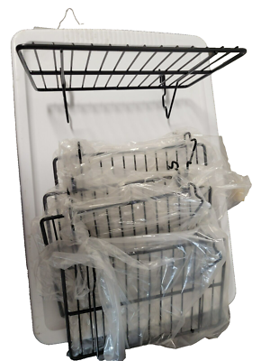 Uline Black Wire Shelves 5 pack (12\