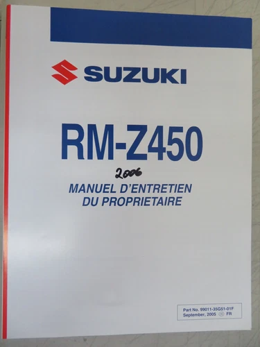 MANUAL, OWNERS (FRENCH) | MODEL K6 E3,E28