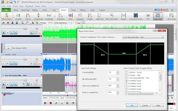 MixPad Multitrack Sound Recording / Mixing Software for Windows Masters Edition - Image 3 of 3